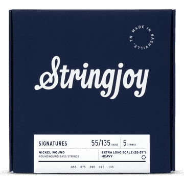 shumee Stringjoy BA55135XL poniklované struny na basgitaru 55-135, 5-strunové, extra dlhé