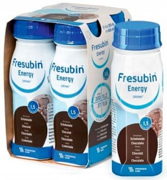 shumee FRESUBIN energijski napitek čokolada 4 x 200 ml