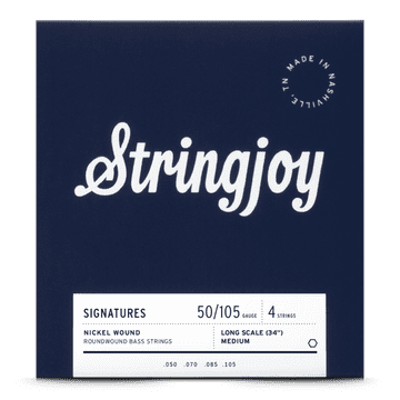 shumee Stringjoy BA50105LS poniklované struny na basgitaru 50-105 4-strunové