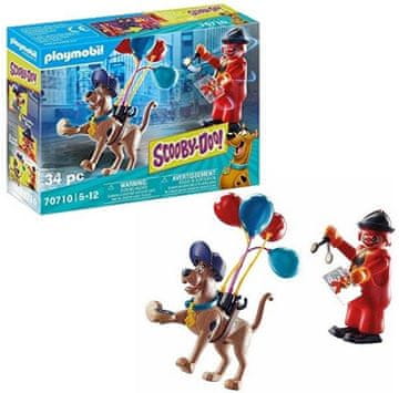 shumee PLAYMOBIL 70710 Scooby Doo pustolovščina z duhovnim klovnom