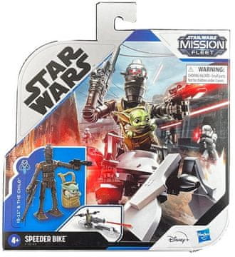 HASBRO Hasbro Star Wars Mission Fleet Speeder Bike, komplet 5 kosov
