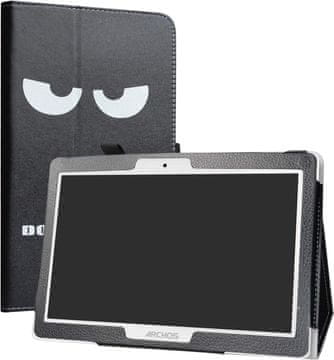 shumee OVITEK ZA TABLICO ARCHOS 101 OXYGEN BLACK ZAPRT Z ZAKLOPKOM, NAPIS SMILE FACE