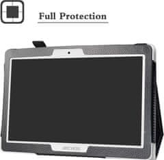 shumee OVITEK ZA TABLICO ARCHOS 101 OXYGEN BLACK ZAPRT Z ZAKLOPKOM, NAPIS SMILE FACE