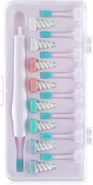 shumee SPIRALNE GLAVE ZA ODSTRANJEVANJE UŠESNEGA MESLA 16 MEHKIH KONIC