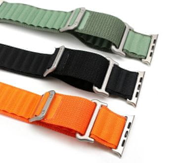 shumee 3x PAŠEK ZA URO APPLE WATCH 42/44/45/49mm SE/9/8/7/6/5/4/3/2/1 MATERIAL
