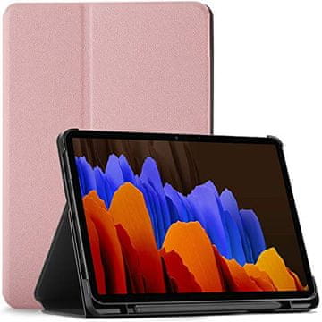 shumee TABLICA PREKLOPNA OVITEK ZA SAMSUNG GALAXY TAB S7 5G OVITEK ROZA STYLUS SM-T970