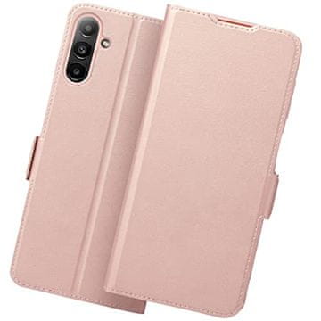 shumee PREKLOPNA OVITEK ZA SAMSUNG GALAXY A13 5G OVITEK ROZA ROSE GOLD LIGHT