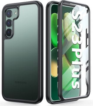 shumee BUMPER OVITEK ZA SAMSUNG GALAXY S23+ ČRN SM-S916B SM-S916N SM-S916U