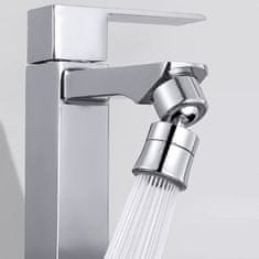 shumee 360° VRTLJIV PREZRAČEVALNIK PIPE KROMIRANI PODALJŠEK PIPE