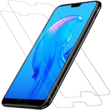 shumee 2x KALJENO STEKLO ZA HUAWEI P20 PRO VISOKA ZAŠČITA DURABLE SOLID