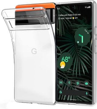 shumee OVITEK OVITEK ZA GOOGLE PIXEL 6 PRO PROZOREN SILIKON HRBET