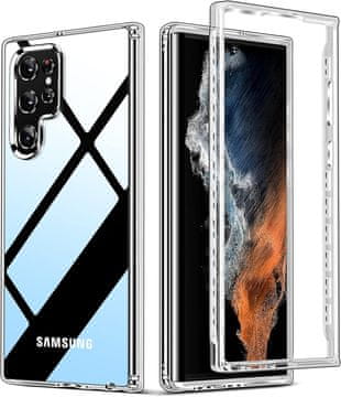 shumee BUMPER OVITEK ZA SAMSUNG GALAXY S22 ULTRA 6.8"" OVITEK BREZBARVNO PROZOREN