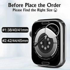shumee APPLE PAŠEK ZA URO 38/40/41mm iWatch 8/7/6/5/4/3/2/1/SE MODRA