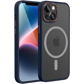 shumee OVITEK APPLE IPHONE 14 NAVY BLUE ZADIMLJENA ZADNJA MAGSAFE