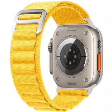 shumee APPLE PAŠEK ZA URO 42/44/45/49mm SE/9/8/7/6/5/4/3/2 RUMEN