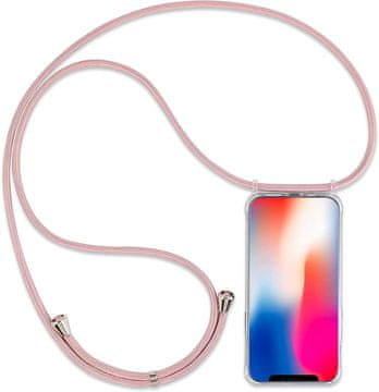 shumee SILIKONSKI OVITEK ZA APPLE IPHONE X/XS Z ROZA VRVICO A1865