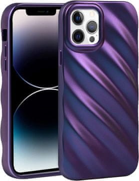 shumee OVITEK OVITEK ZA APPLE IPHONE 14 PRO SILIKON VIJOLIČEN DURABLE A2890