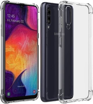 shumee OVITEK ZA SAMSUNG GALAXY A70 PROZOREN SILIKONSKI FLEKSIBILNI HRBAT