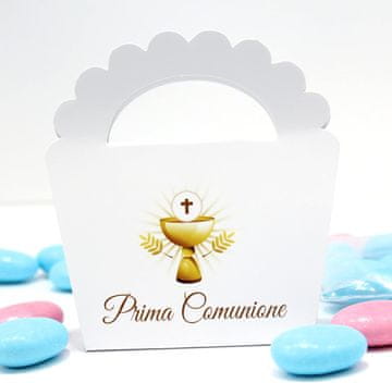 shumee DARILNE ŠKATLE ZA OBHAJILO + KOŠTNICE 25+25kos 85x90mm 300gsm