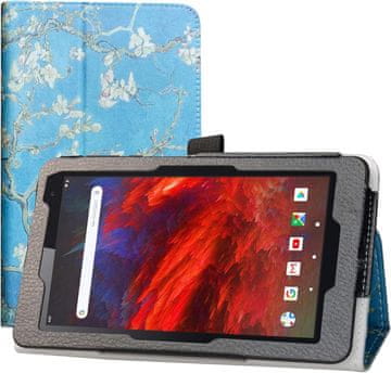 shumee OVITEK ZA VANKYO MATRIXPAD Z1 7"" MODER ZAPRT Z ZAKLOPKOM VEJE ROŽE