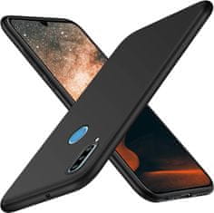 shumee OVITEK ZA HUAWEI P30 LITE ČRN MAT SILIKONSKI FLEKSIBILNI MAR-LX1A