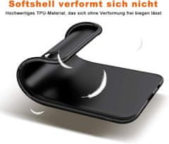 shumee OVITEK ZA HUAWEI P30 LITE ČRN MAT SILIKONSKI FLEKSIBILNI MAR-LX1A