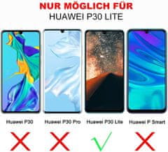 shumee OVITEK ZA HUAWEI P30 LITE ČRN MAT SILIKONSKI FLEKSIBILNI MAR-LX1A