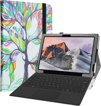shumee ETUI TECLAST X6 PRO ZAPRT S POKROVOM, PISANO DREVO, VISOKA ZAŠČITA