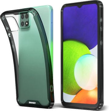 shumee OVITEK ZA SAMSUNG GALAXY A22 5G CLEAR BACK SIVO FRAME CASE