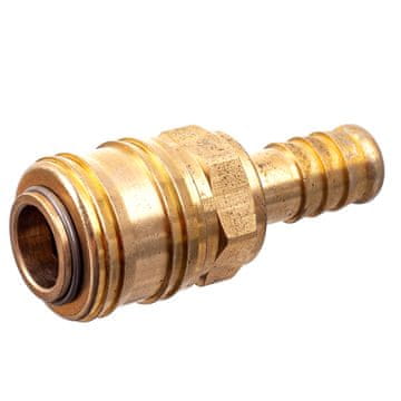 shumee ŽENSKI HITRIČNI SPOJKI PNEVMATSKI PRIKLJUČEK ZA CEV 12 MM MEDENINA