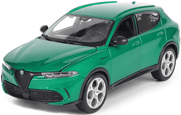 shumee Alfa Romeo Tonale 2022 zelena 1:24 model BBurago 21109