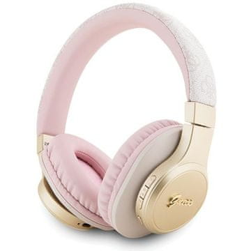 shumee Slušalke Guess 4G Script Pink Bluetooth Over-Ear