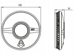 shumee Angel Eye AE-6620-EUR - optični detektor dima in požara, senzor 85db