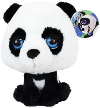 shumee Plišasta maskota panda medved velika glava 21 cm