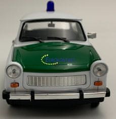 shumee TRABANT 601 Polizei POLICE model 24037GP kovinski Welly 1:24