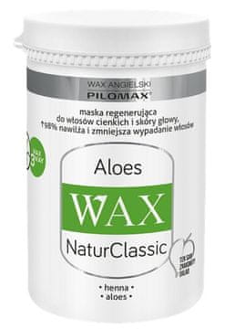 shumee WAX NaturClassic maska z alojo za tanke lase 480 ml