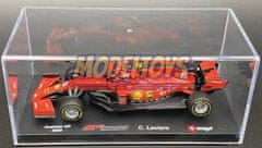 shumee FERRARI SF1000 Avstrijska ČELADA Leclerc BBurago 1:43