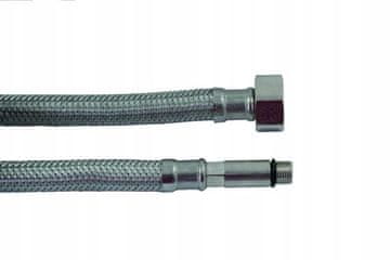 shumee PRIKLJUČNA FLEKSIBILNA CEV PEX 3/8 X M10 30 CM PLETENA DOLGA KONICA