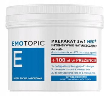 shumee EMOTOPIC 3-v-1 vlažilna krema za telo 500 ml