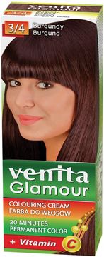shumee VENITA GLAMOUR barva za lase 3/4 bordo