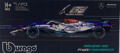 shumee Dirkalnik F1 Mercedes W13 63 Russell KASK BBurago 1:43