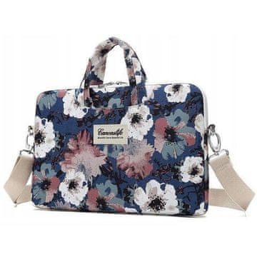 shumee Canvaslife aktovka torba za prenosnik za 15" Macbook Pro modra, Camella