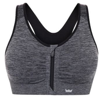 shumee ŠPORTNI NEDRČEK TOP SHEFIT GRAPHITE GREY SPREDAJ ZAPIRANJE 6XL