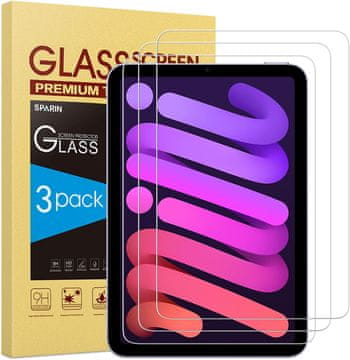 shumee 3x KALJENO STEKLO ZA APPLE IPAD MINI 6-GEN 2021 8.3"" A2567/A2568/A2569