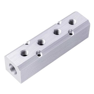 shumee RAZVODNI TRAK ZA PNEVMATIKO Z ALUMINIJASTIM NAVOJEM 2X1/2 4X1/4 PALCA, MONTAŽA