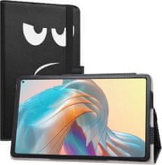 shumee OVITEK ZA TABLICO CHUWI HIPAD PRO 10.8"" EKO USNJE ČRN Z VZORCEM S STOJALOM