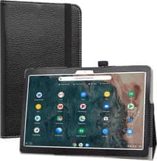 shumee OVITEK ZA TABLICO ARCHOS T96 9.6"" PU USNJE ČRNO MAT S STOJALOM