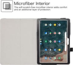 shumee OVITEK ZA TABLICO ARCHOS T96 9.6"" PU USNJE ČRNO MAT S STOJALOM