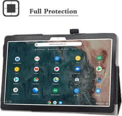 shumee OVITEK ZA TABLICO ARCHOS T96 9.6"" PU USNJE ČRNO MAT S STOJALOM