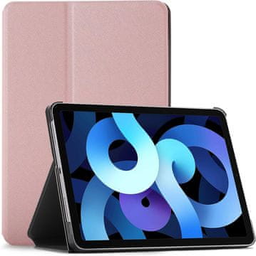 shumee OVITEK ZA APPLE IPAD AIR 4GEN 2020 ROZA PREKLOP ZAPRT Z ZAKLOPKOM